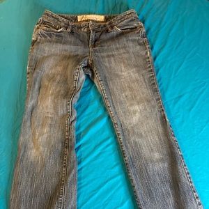 Comfortable lightly distressed Ann Taylor Loft Jeans 2P.